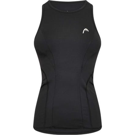 Head Vrouwen/dames Racerback Tank Top (Zwart)