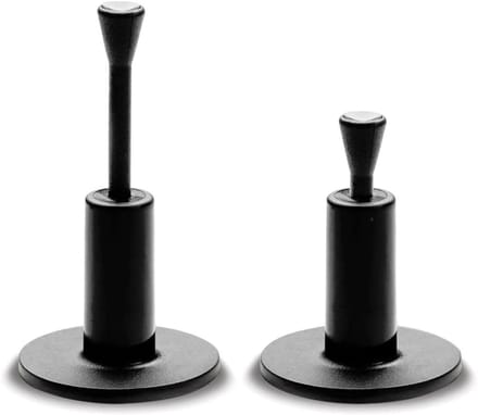 Verstelbare Golf Tee - Golf Oefen Tee - Golf Training - Eén Tee Voor Alle Clubs - 2 Stuks - Zwart