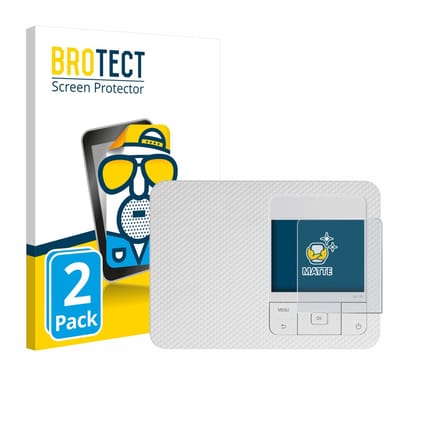 BROTECT - Screenprotector voor Canon Selphy CP1500 Mini - Folie Beschermfolie matte 2 Stuks