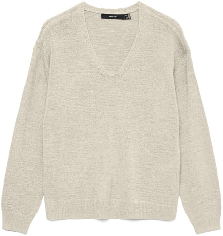VERO MODA - VMCHARITY LS V-NECK PULLOVER NOOS - Dames - Gebreide truien