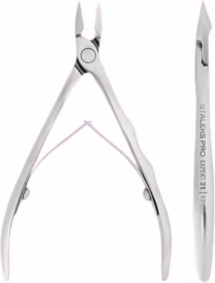 Professionele nagelriemknipper Staleks Pro Expert 21, 13 mm