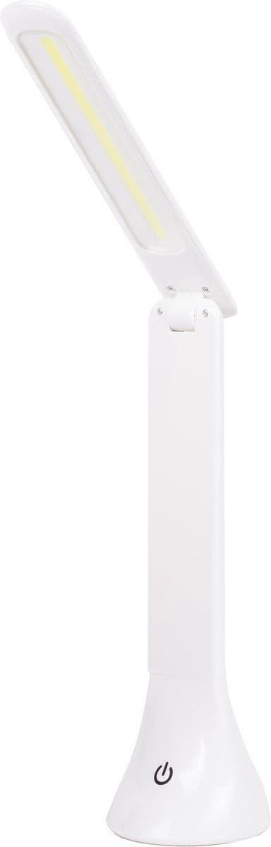 Benson LED bureaulamp - 3 dimbare standen - compact - wit - 25 cm
