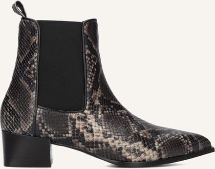 Notre-V 36026 Enkellaarsjes Dames - Grijs - Maat 41