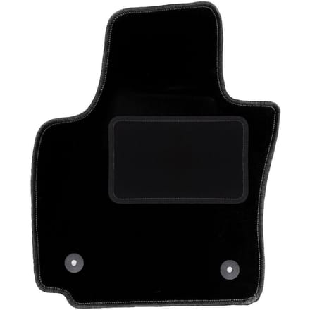 Bestuurdersmat zwart voor: Seat Toledo III minivan (2004-2012)
