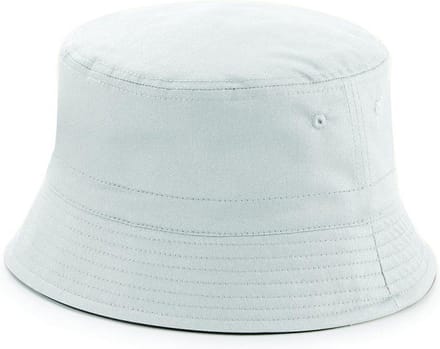 Reversible Bucket Hat Zwart en Lichtgrijs Maat S/M