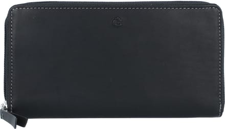 Esquire Esquire Dallas Portemonnee Leer 19 cm - Dames - Horizontaal - schwarz