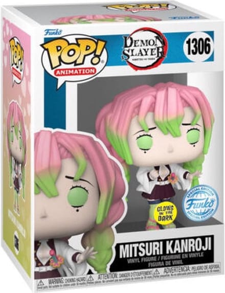 Funko Pop! Animation: Demon Slayer - Mitsuri Kanroji Exclusive Glows in the Dark