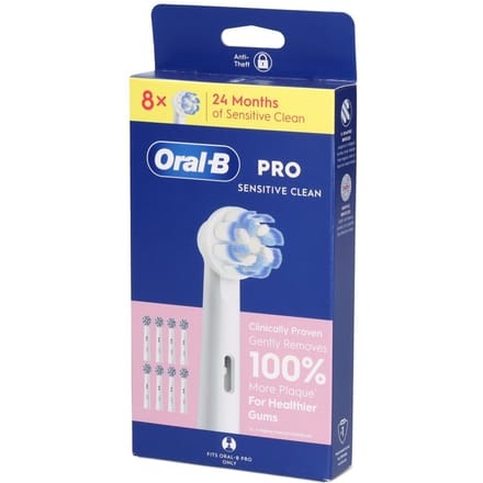Oral-B Pro Sensitive Clean Wit (8 stuks)