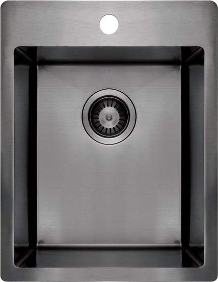 DEANTE Olfato Precious Spoelbak 390x505x200 mm staal kleur titanium
