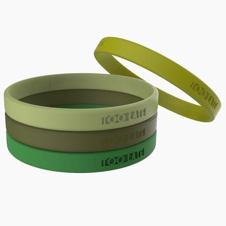 TOO LATE Armbandjes Groen Polsmaat L