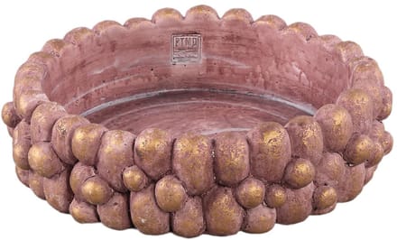 PTMD - Schaal Stenley - Bruin - 38x38x10cm