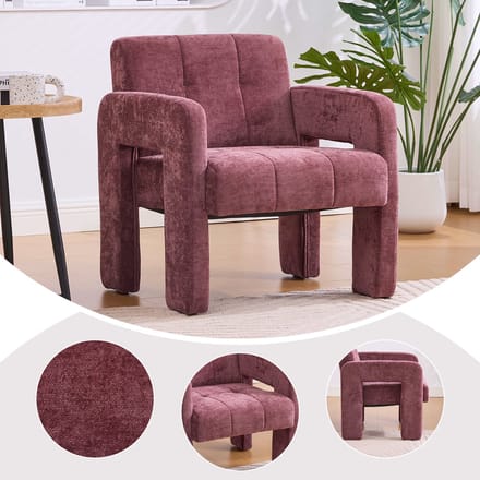 Fauteuil - Modern Scandinavisch Design - Comfortabel Gepolsterd - Woonkamer
