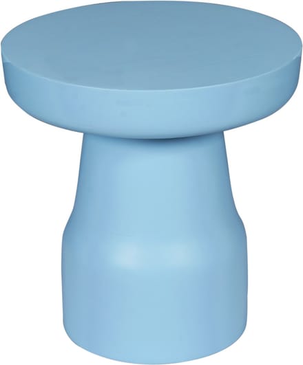 Starfurn - Bijzettafel Drum - Blauw - 40x40x42 cm