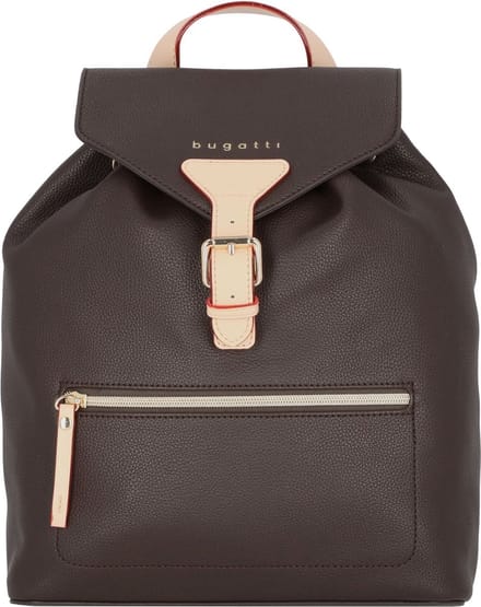 bugatti Rugzak Ella Ladies' Backpack Darkbrown Bruine