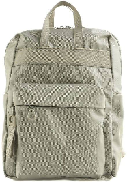 MANDARINA DUCK rugzak met laptopvak MD20 Backpack Cocoon Lichtgrijs