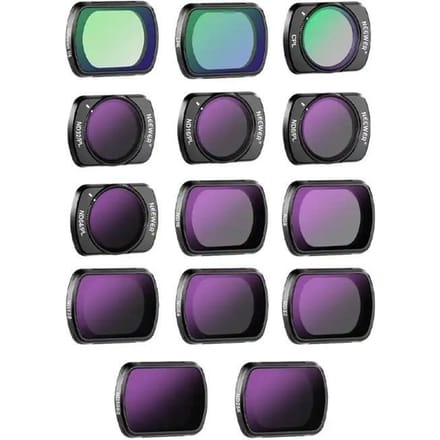 Neewer Filter set for DJI Osmo Pocket 3 FL-P10 (ND8~1000 LPR .MIST1/4 CPL ND8/PL~ND64/PL)