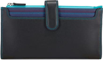 Mywalit Continental Portemonnee Leder 20 cm - Dames - Horizontaal - black-pace