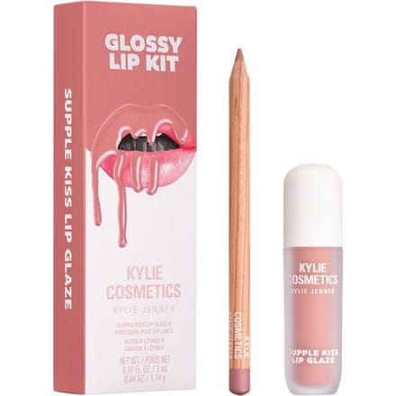 Kylie Cosmetics Glossy Lip Kit (Various Shades) - Comes Naturally