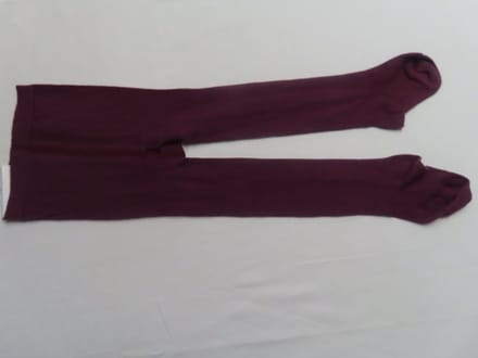 Maillot - Collant - Kousenbroek - Purper - Effen - 86/92