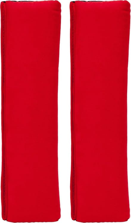 Riemkussens - Gordelbeschermers - Comfortabel Reizen - Wasbaar Ontwerp - 7x10x34 cm - Rood