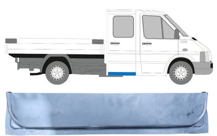 Binnen reparatiepaneel achterste deuren voor Volkswagen LT 1996-2005