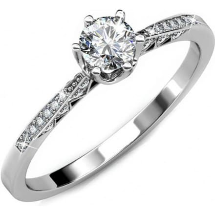 Destiny ring - Oostenrijks kristal van zeer hoge kwaliteit