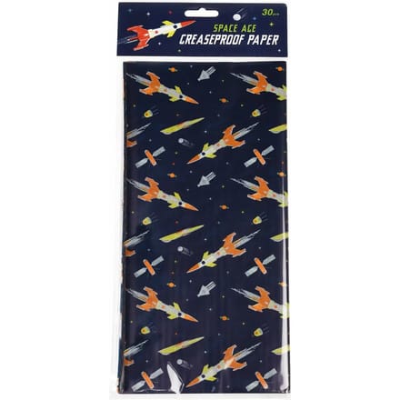 Keukenaccessoires vetvrij papier Rex London Space Age (x30)