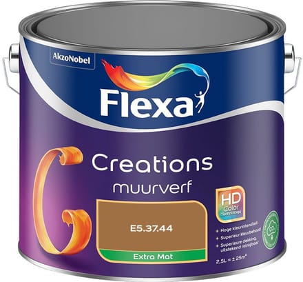Flexa - Creations Muurverf Extra Mat - E5.37.44 - Mengverf - 2,5 L