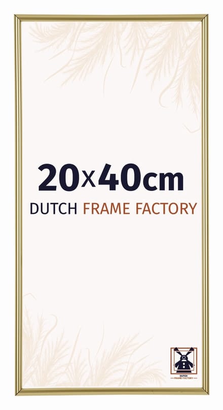 Fotolijst 20x40 cm - Kunststof - Goud - Angers