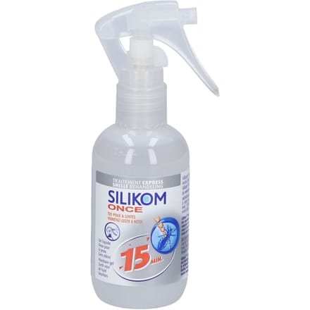 Silikom Once Spray Anti-Luizen En Neten Zonder Insecticiden 100ml