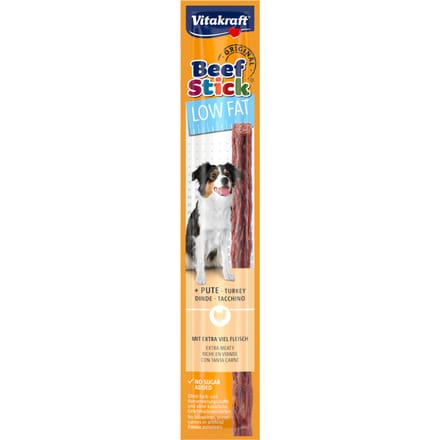12g met kalkoen Vitakraft Rundvlees stick Vetarm hondensnacks
