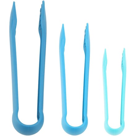 3 STUKS Multifunctionele Plastic Broodtangen Voedselklemmen voor Thuisbakkerij (Groen) Blue blue