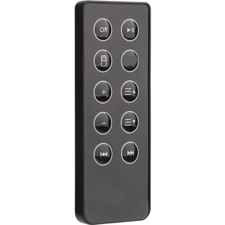 Luidsprekervervangende Afstandsbediening Voorkomt Slippen Eenvoudige Afstandsbediening voor Geluidssysteem en Stereoluidsprekers gray