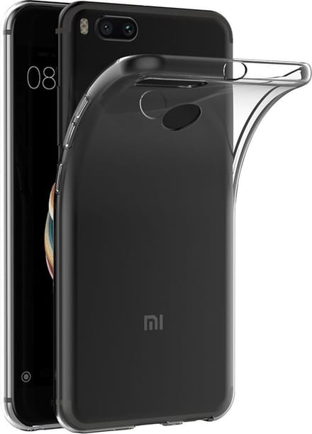 Hoesje voor Xiaomi Mi A1 / Mi 5X backcover Shockproof siliconen Transparant