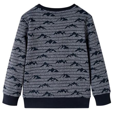 vidaXL - Kindertrui - 140 - gemêleerd - marineblauw