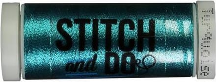 Turquoise Hobbydots Garen Stitch & Do