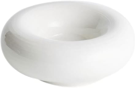 Keramisch dinerbord - Eenvoudig servies - Eten serveren - Warmhoudfunctie - 23 cm - Wit