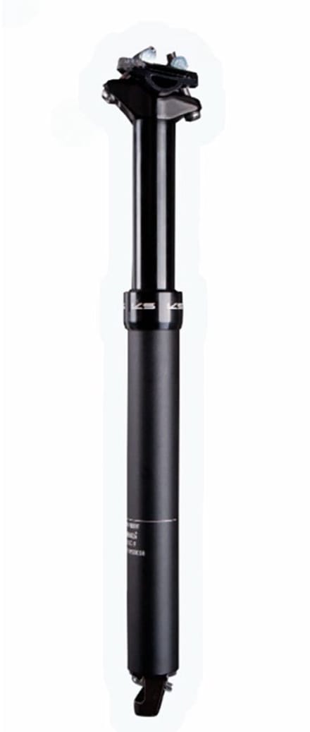 Kind Shock E20i Internal Cable 100 Mm Dropper Zadelpen Zwart 260-360 mm / 30.9 mm