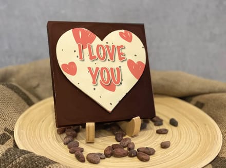 Callebaut - Chocolade hart - Ambachtelijke smaak - Perfect cadeau