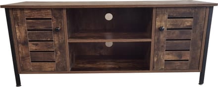 Tv meubel kast Stoer - televisie dressoir industrieel - 110 cm breed