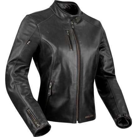 Leren motorjack voor vrouwen Segura laxey