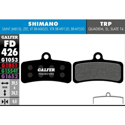 Remblok Galfer Shimano Saint 810, Zee