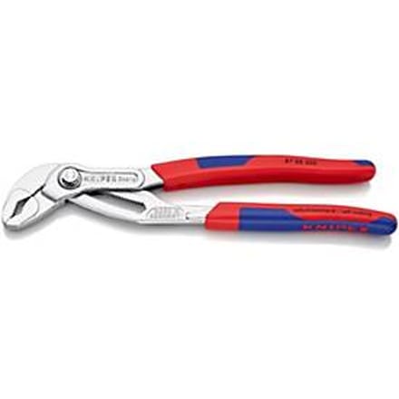 KNIPEX Cobra waterpomptang, L 250 mm, klembreedte 46 mm, verchroomd, meercomponentengreep, DIN ISO 8976