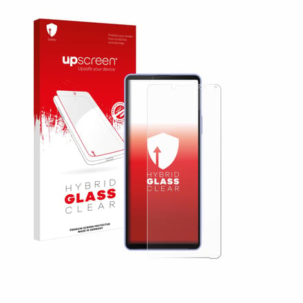 upscreen - Screenprotector voor Sony Xperia 10 IV - Folie Beschermfolie Beschermglas transparant