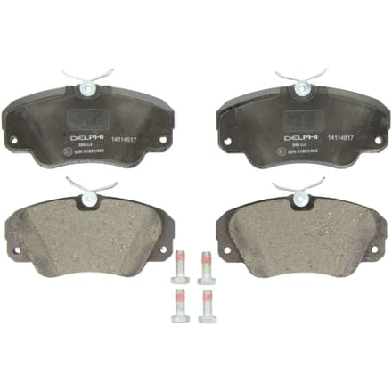 Remblokset DELPHI LP848, voor