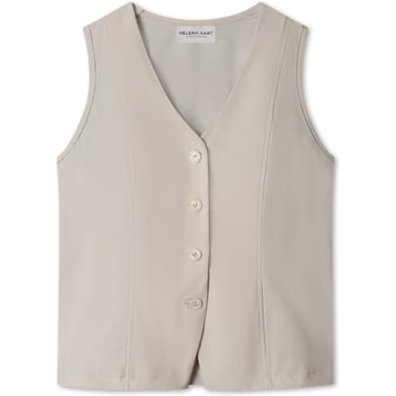 Helena Hart 7541 gilet transfer stone
