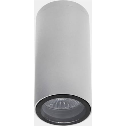 LEDS-C4 Eko buiten plafondlamp, wit, Ø 6 cm, aluminium