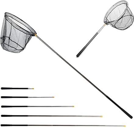 Telescopisch Vissenschepnet 190 cm - 4 Secties Opvouwbaar Visnet