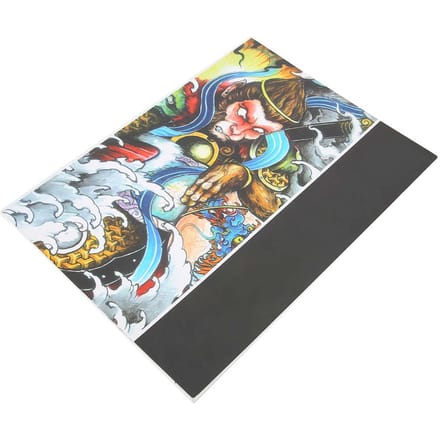 Livre de Modèles d'Entraînement au Tatouage 70 Pages Ombrage Image Couleur Livre de Tatouage Accessoire gray