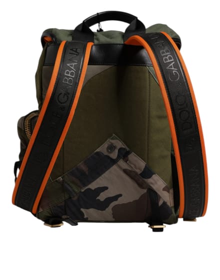 Militaire Groene Patchwork Reistas Rugzak